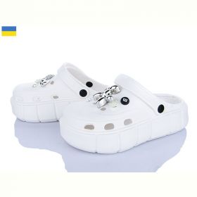 Кроксы Golden Lion 152-2-6 песик білий Кроксы Golden Lion 152-2-6 песик білий