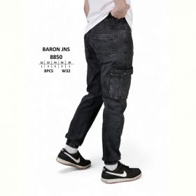 Джинсы God Baron 8850 black