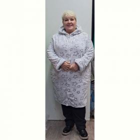 Халат Romeo life RL741 grey