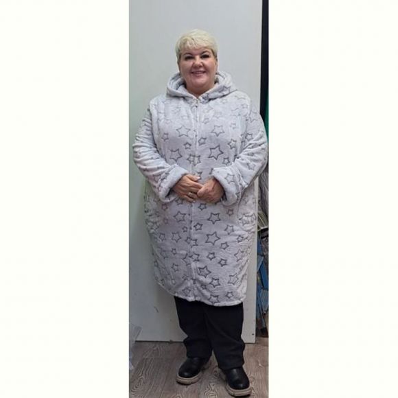 Халат Romeo life RL741 grey
