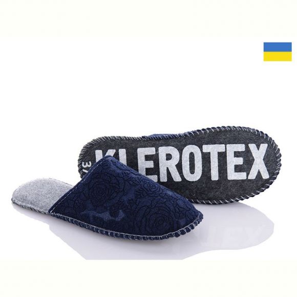 Тапочки Klerotex N765 синій