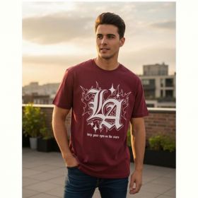 Футболка Style M.Clothes SM91 wine