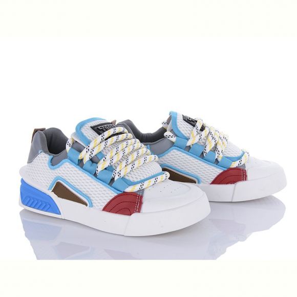Кроссовки Violeta 143-42 white-blue