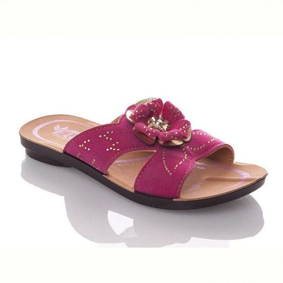 Шлепанцы Malibu GElena-N2B-fuchsia