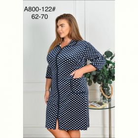 Халат Anion A800-122 navy