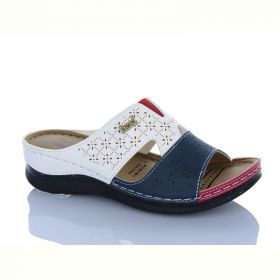 Шлепанцы Dali Moda 17-61 синій-білий Шлепанцы Dali Moda 17-61 синій-білий
