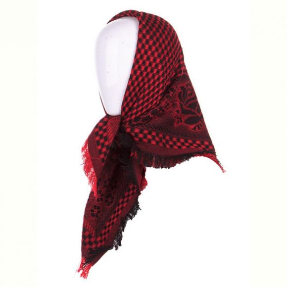 Платок Shawls P303 red Платок Shawls P303 red