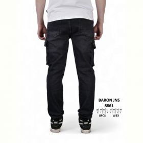 Джинсы God Baron 8861 black