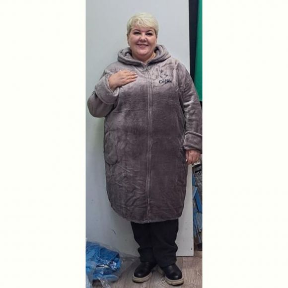 Халат Romeo life RL740 grey
