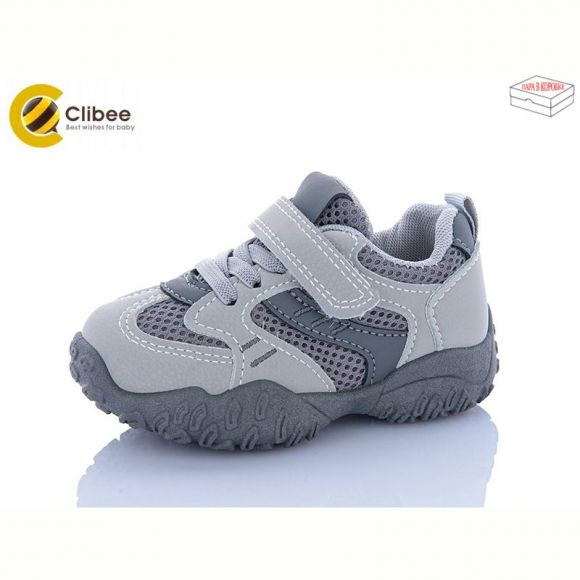 Кроссовки Clibee LA1198-3 l.grey-grey