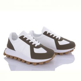 Кроссовки Violeta 149-9-7 white-olive Кроссовки Violeta 149-9-7 white-olive