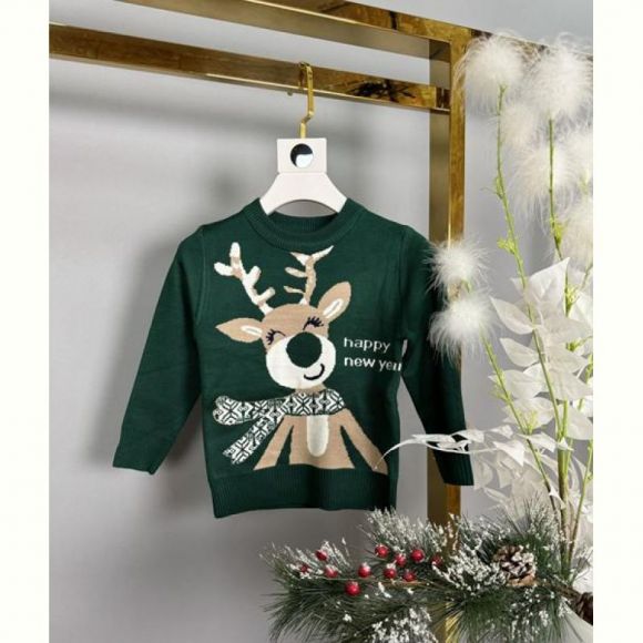 Свитер Delfinka 3247 green Свитер Delfinka 3247 green