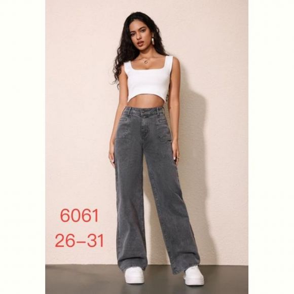 Джинсы NewJeans 6061 grey