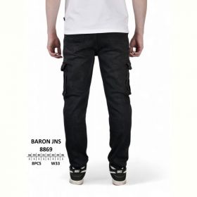Джинсы God Baron 8869 black