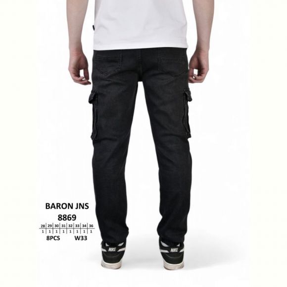 Джинсы God Baron 8869 black Джинсы God Baron 8869 black