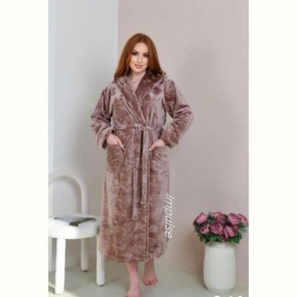 Халат Romeo life RL956 brown