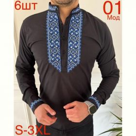 Вышиванка Надийка ND666-01 black Вышиванка Надийка ND666-01 black