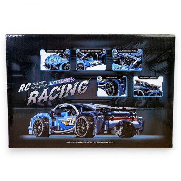 Конструктор машинка на радіокеруванні "Extreme Racing Bugatti Bolide Agile Blue" G481537-HE-23051 Конструктор машинка на радіокеруванні "Extreme Racing Bugatti Bolide Agile Blue" G481537-HE-23051