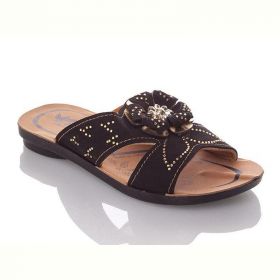 Шлепанцы Malibu GElena-N2B-black Шлепанцы Malibu GElena-N2B-black