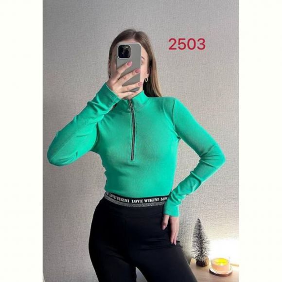 Свитер FSN 2503 green Свитер FSN 2503 green