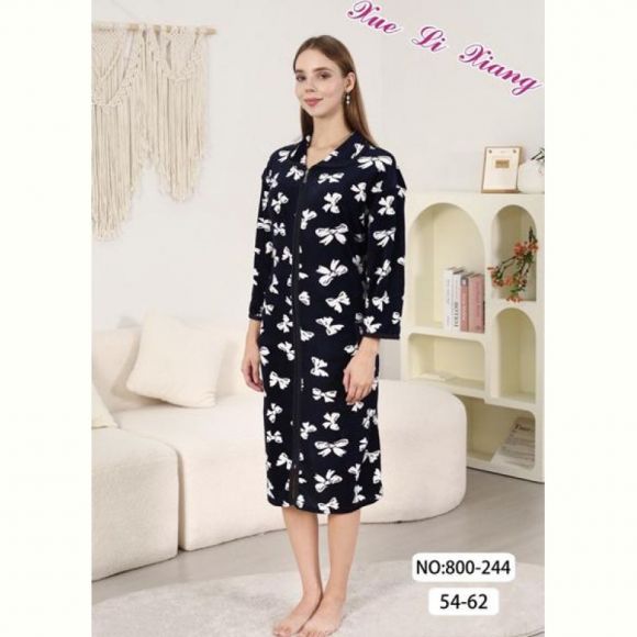 Халат Anion 800-244 black