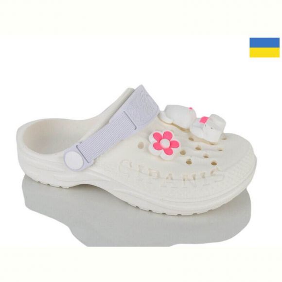 Кроксы Demur 6009 крем Кроксы Demur 6009 крем