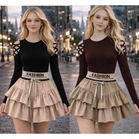 Юбка Karolina KR478 d.beige Юбка Karolina KR478 d.beige