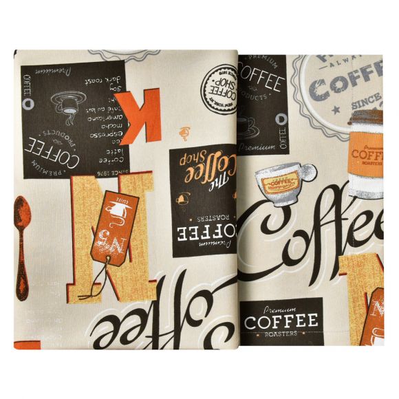 Скатерть с водоотталкивающей пропиткой IDEIA 140х170 см хлопок Coffee