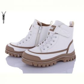 Ботинки Clibee GC66 white-khaki