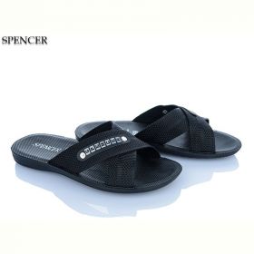 Шлепанцы Spencer 0301 чорний батал