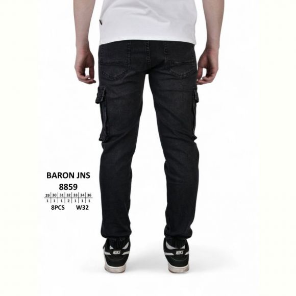 Джинсы God Baron 8859 black