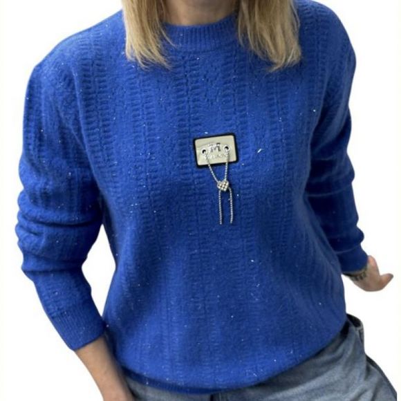 Свитер Elena&Vika 25416 blue