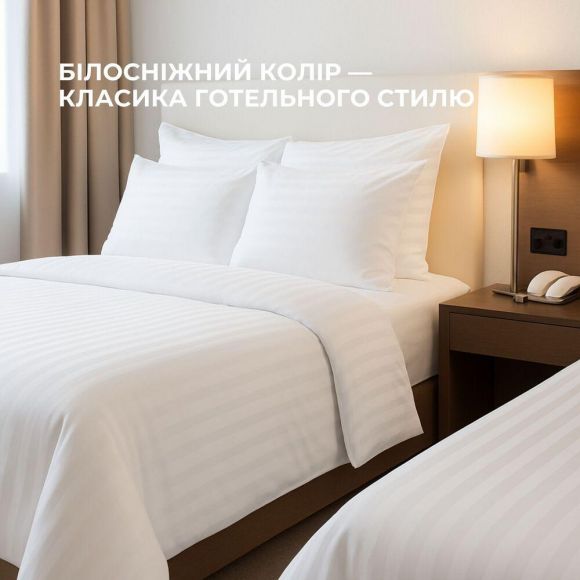 Простынь евро 230х260 см сатин IDEIA, хлопок, для отелей и дома, жаккард Простынь евро 230х260 см сатин IDEIA, хлопок, для отелей и дома, жаккард