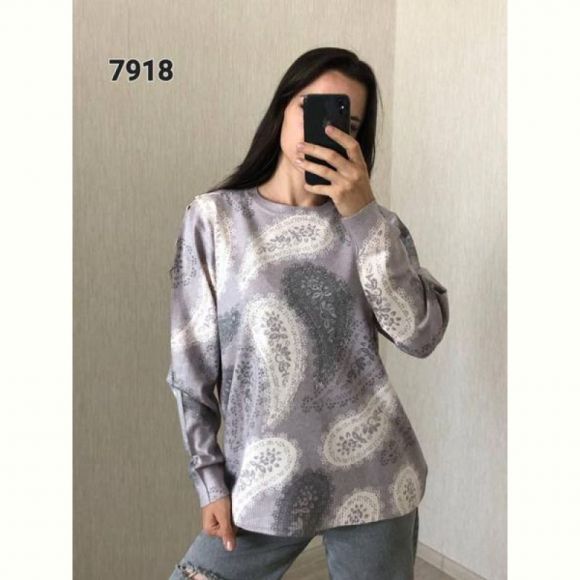 Свитер FSN 7918 lilac Свитер FSN 7918 lilac