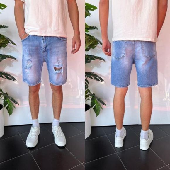 Шорты i8denim 2263 l.blue