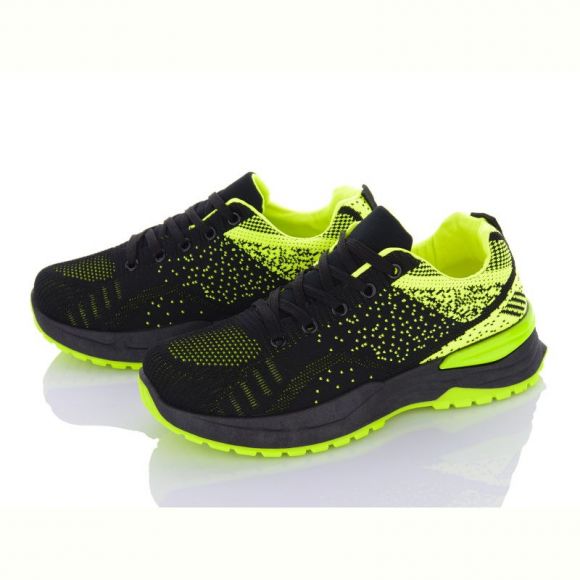 Кроссовки Wei Wei 2136-1 black-green