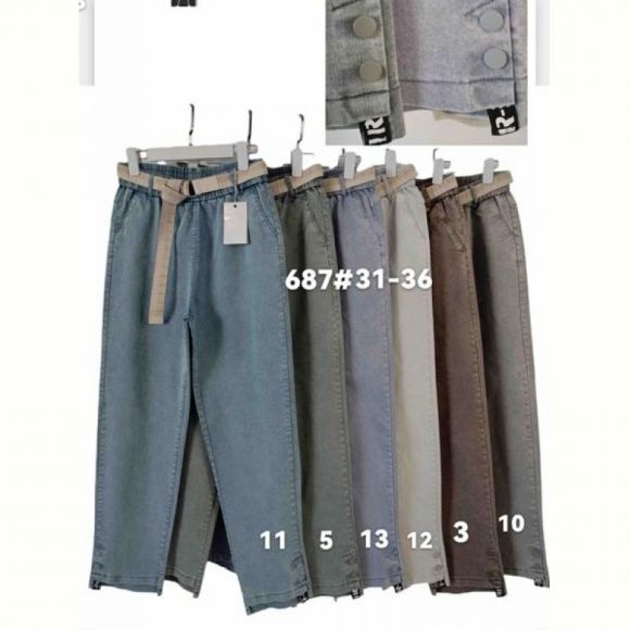 Штаны Immei 687-10 grey