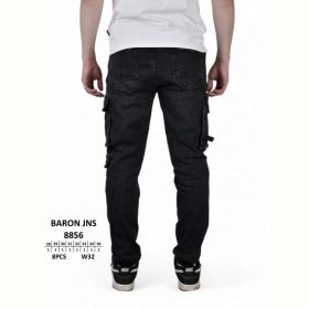 Джинсы God Baron 8856 black