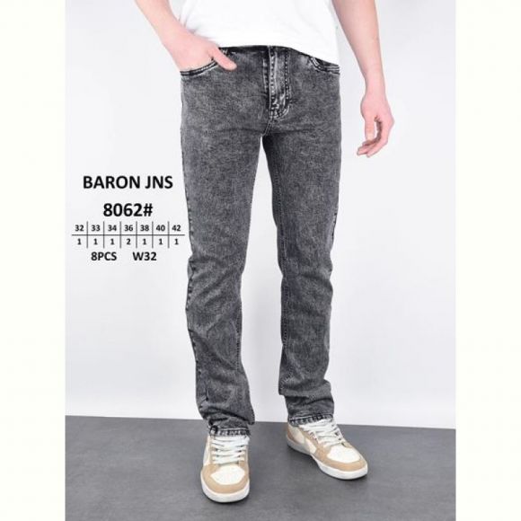 Джинсы God Baron 8062 grey Джинсы God Baron 8062 grey
