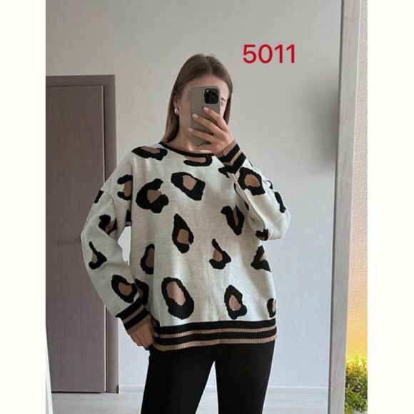 Свитер FSN 5011 l.beige-brown Свитер FSN 5011 l.beige-brown