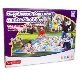 8304А Килимок дитяча гра Змії-сходинки 8304А Килимок дитяча гра Змії-сходинки