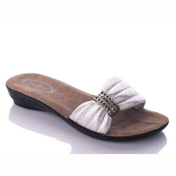 Шлепанцы Demur K26-809 silver (30-35) Шлепанцы Demur K26-809 silver (30-35)