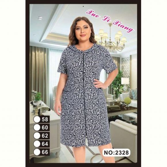 Халат Brilliant 2328 black