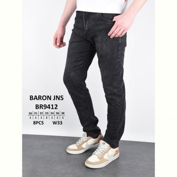 Джинсы Baron Jeans BR9412 black