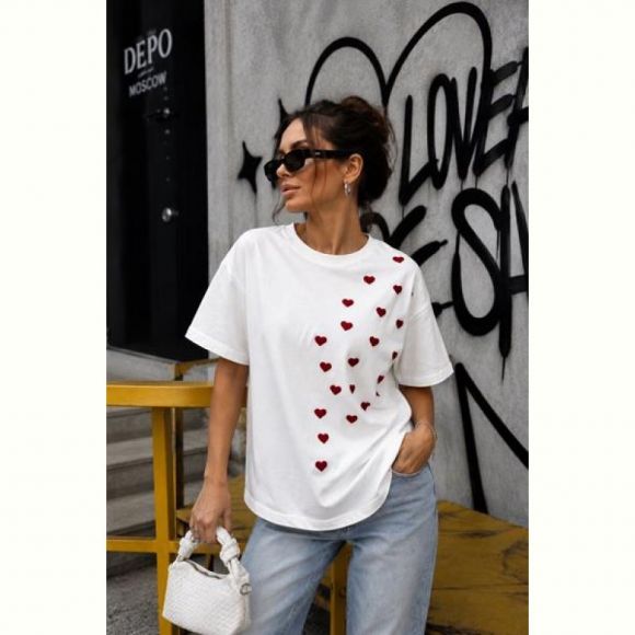 Футболка New Season F049 white