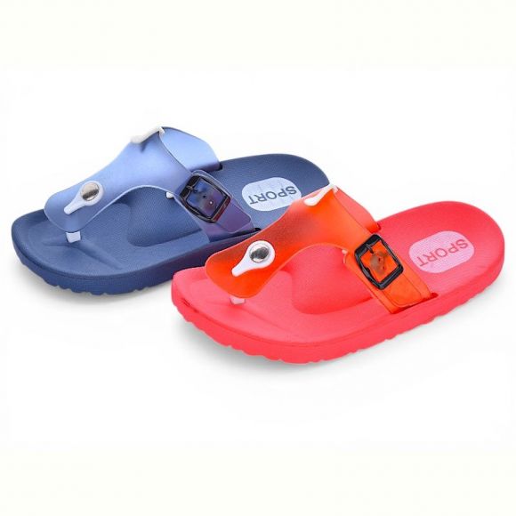 Шлепанцы Super Gear 01-2467 pink-blue mix