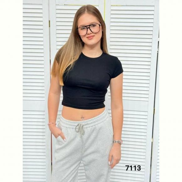 Топ MMC clothes 7113 black Топ MMC clothes 7113 black