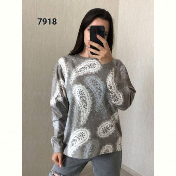 Свитер FSN 7918 grey Свитер FSN 7918 grey