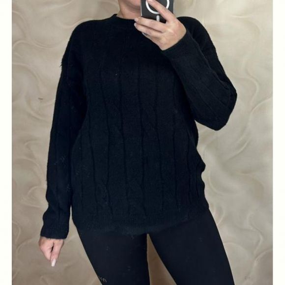 Свитер LeVisha 24055 black