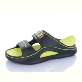 Шлепанцы Alimama-Girnaive 808 black-green Шлепанцы Alimama-Girnaive 808 black-green
